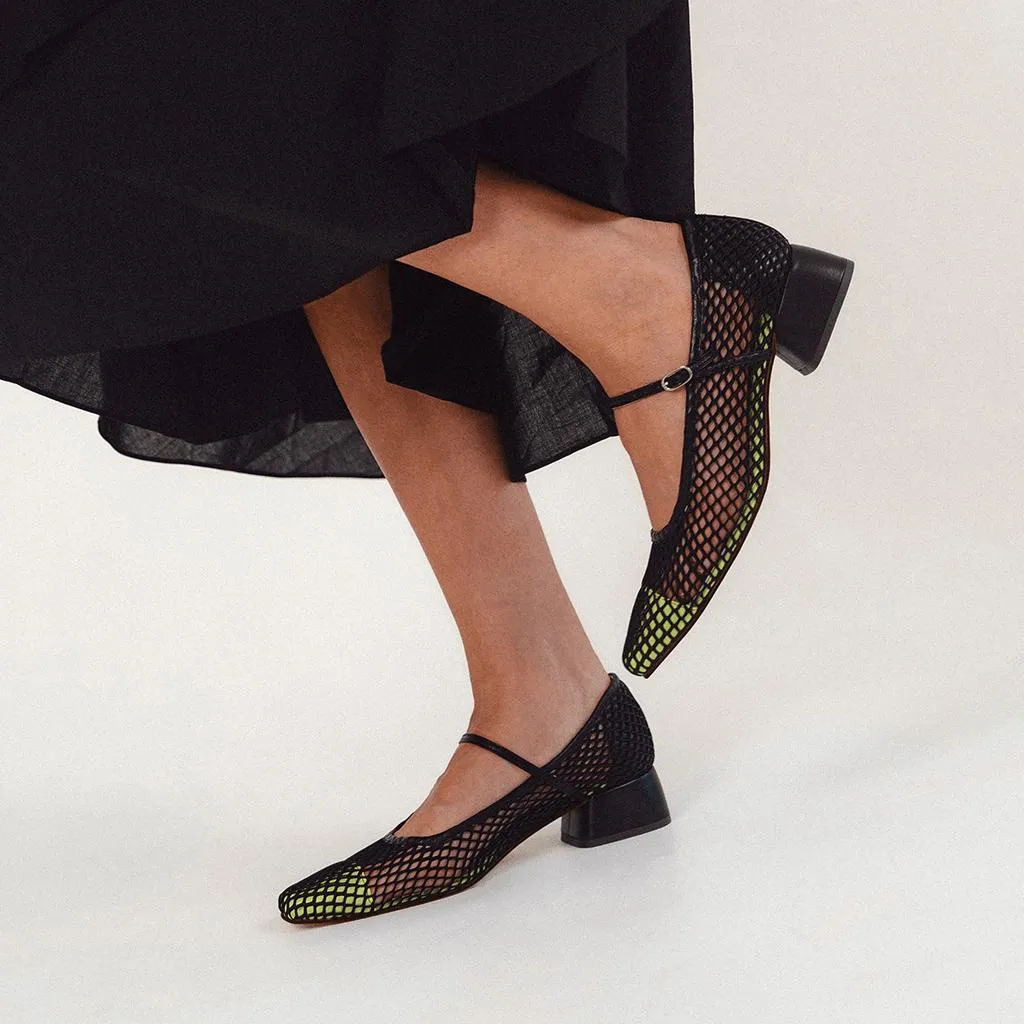 Nassau Mary Jane Black Lima - Afbeelding 2