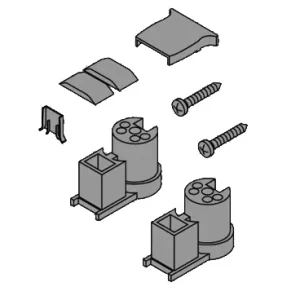 Accesorios para kit de mamparas para baño