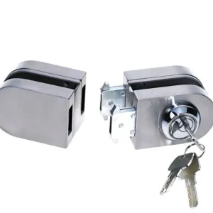 Cerradura con gancho vidrio -vidrio ADT-C521