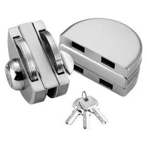 Cerradura con gancho ECO ADT-C-524 GB + Cerradero a vidrio