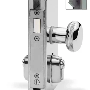 Cerradura gancho cilindro y medio pomo fijo “1037/2”