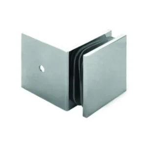 Herraje unión una luna recta vidrio-pared 90º ADT-U202