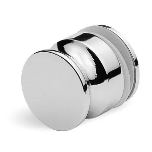 Medio pomo fijo Gregal S Ø 35 para mamparas