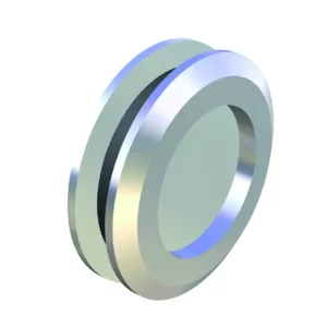 Tirador de uñero doble ciego Ø55mm SAHECO