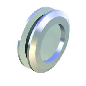 Tirador de uñero doble ciego Ø65mm SAHECO