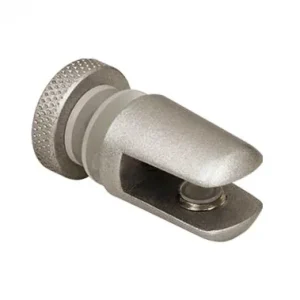 Porta repisas cilíndrico L con tornillo