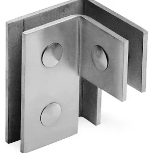 Herraje unión tres lunas con ángulo de 90º “521N90”