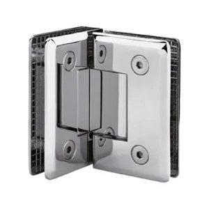 Bisagra doble 90º para mamparas ADT-B163