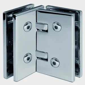 Bisagra doble 90º para mamparas 368S